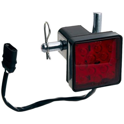 Maxxhaul Trailer Hitch Cover With Leds Brake Light The Home