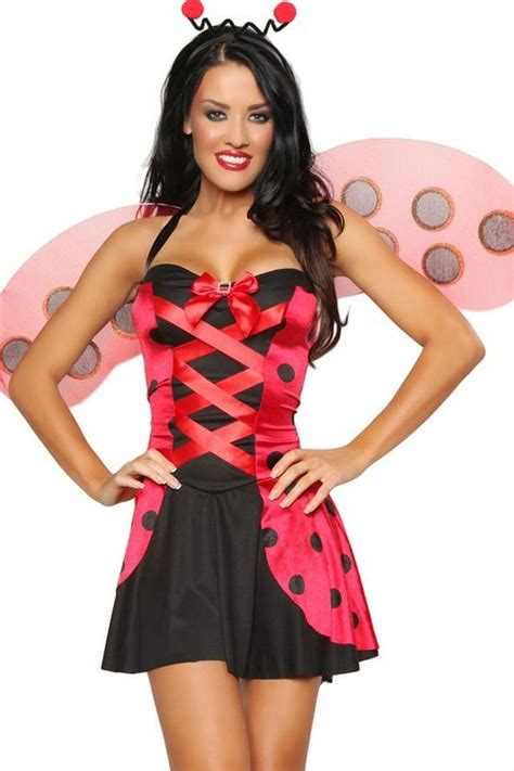 buy leg avenue sexy halloween costumes lovely ladybug costume online at best price
