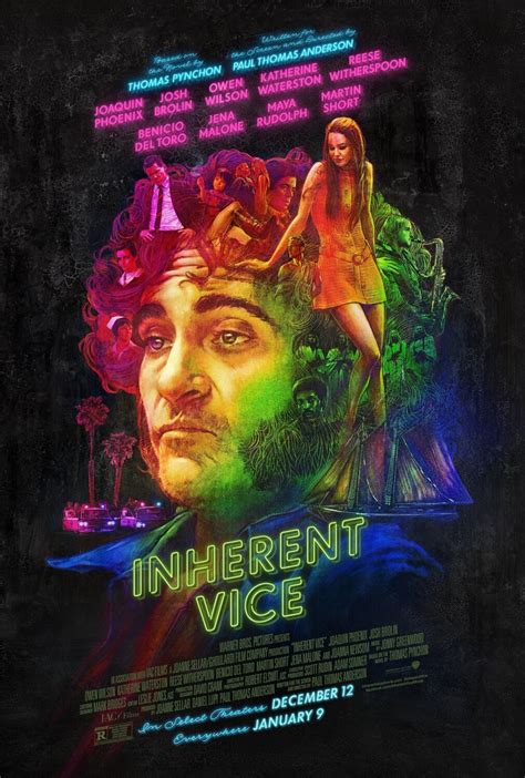 Geek Out Colorful New Inherent Vice Poster Midroad Movie Review