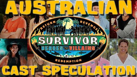 Australian Survivor Heroes Vs Villains Season 8 Cast Speculation