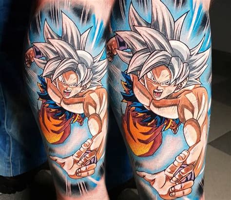 Kaio Shindb Dragon Ball Ultra Instinct Tattoo Best Goku Tattoo