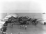 Devastators on the USS Enterprise in World War II, Battle of Midway ...