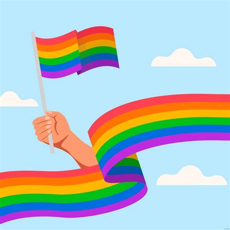 pride flag vector in illustrator svg eps png download