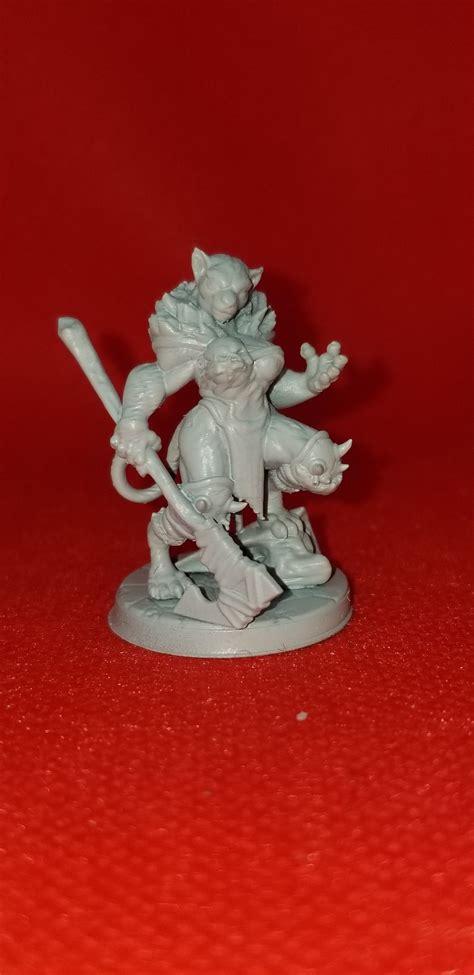 Tabaxi Band Resin Miniatures Dnd Dungeons And Dragons Etsy