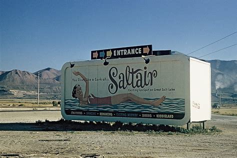 Entrance To Saltair Great Salt Lake Ut 1956 Leon Reed Flickr