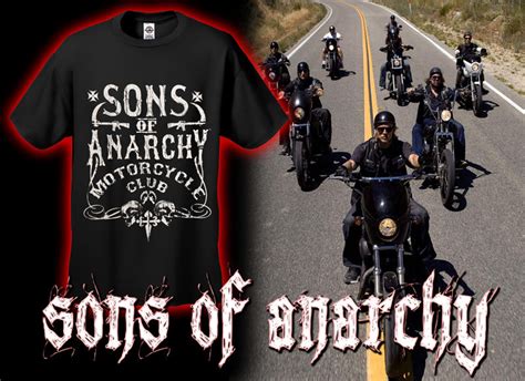 Sons Of Anarchy Motorcycle Club Mens T Shirt Bewild