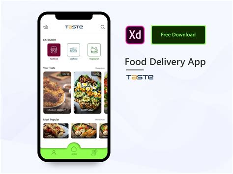 Food Delivery App by OSTO Design on Dribbble