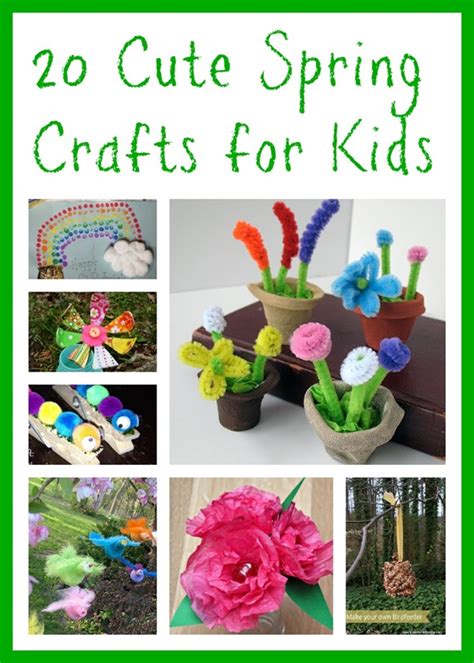 Cute Spring Craft Ideas For Kids