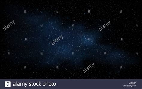 Milky Way And Starry Sky At Night Stock Vector Images Alamy