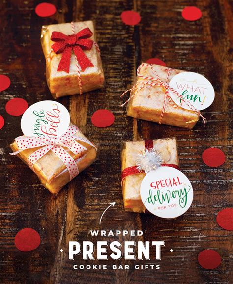( christmas just won't be the same without archway wedding cake cookies! Cute & Easy Cookie Bar "Presents" // Hostess with the Mostess®