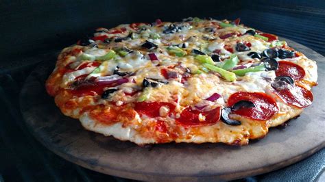 Perfect Pellet Grilled Pizza Grilled Pizza Grilling Recipes Pellet