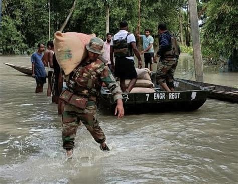 Assam Floods Situation Grim As 45 Lakh Affected 7 More Deaths Push