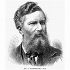 Alfred Waterhouse N(1830-1905) English Architect Line Engraving 1878 ...