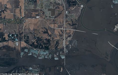 Before And After Satellite Photographs Reveal The Extent Of The