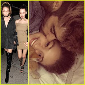 The baby is already living the life that. Gigi Hadid & Zayn Malik Cuddle Up In New Instagram Pic ...