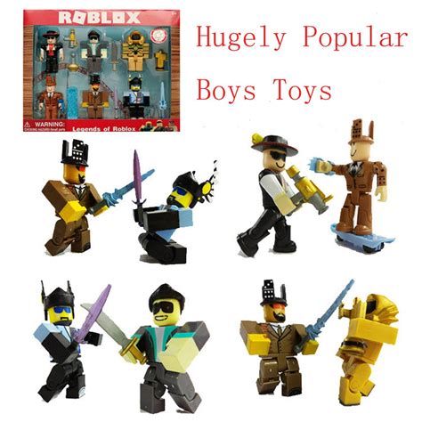 Roblox Action Collection Legends Of Roblox Six Figure Character Pack [includes Exclusive Virtual