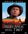 Carátula de Siete Años en el Tibet Blu-ray