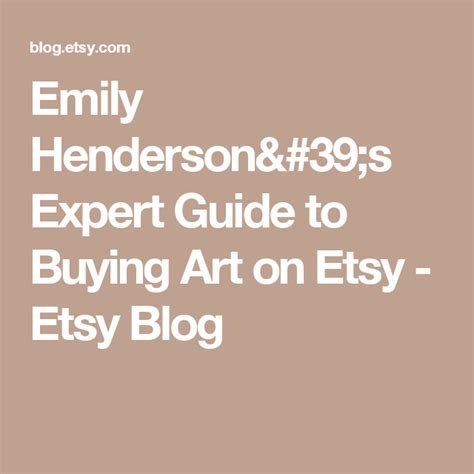 Emily Hendersons Expert Guide To Buying Art On Etsy Emily Henderson
