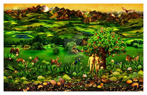 Garden Of Eden By Moiret On Deviantart