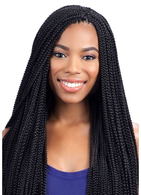 Model Model Glance Crochet Braid Long Small Box Braid