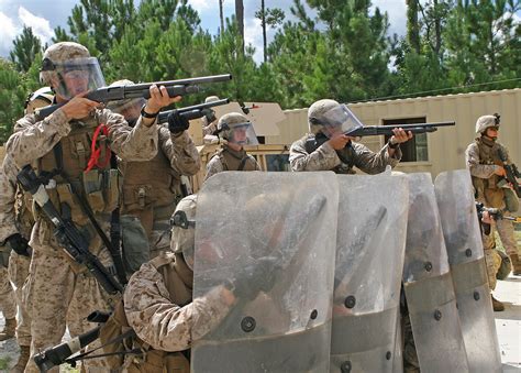 Security Forces Marines Complete Predeployment Training Aboard Camp
