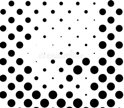 Halftone Random Circles Random Dots Pattern Texture Background