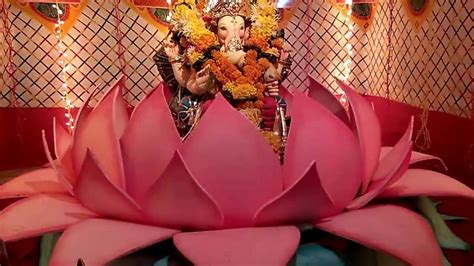 Paper Lotus Flower For Ganpati Decoration Decoration For Home