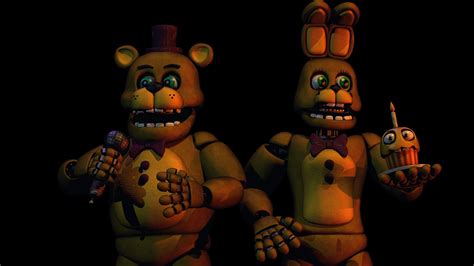 Show Stage Models By Me Created For The Night After A Fnaf Fan