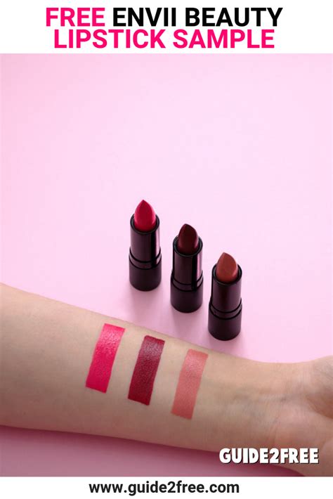 Free Envii Beauty Lipstick Sample • Guide2free Samples Lipstick