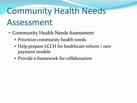 Ppt Community Health Needs Assessment Powerpoint Presentation Free