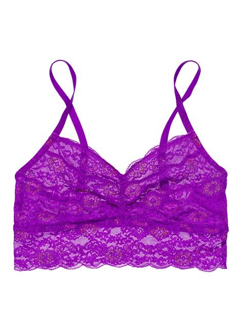 Secret Star Nita Lace Victoria S Secret Deep V Purple Lace Bralette