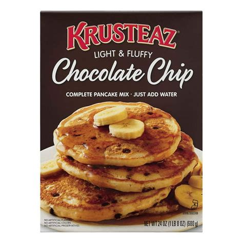 Krusteaz Chocolate Chip Pancake Mix 24 Oz Pack 2