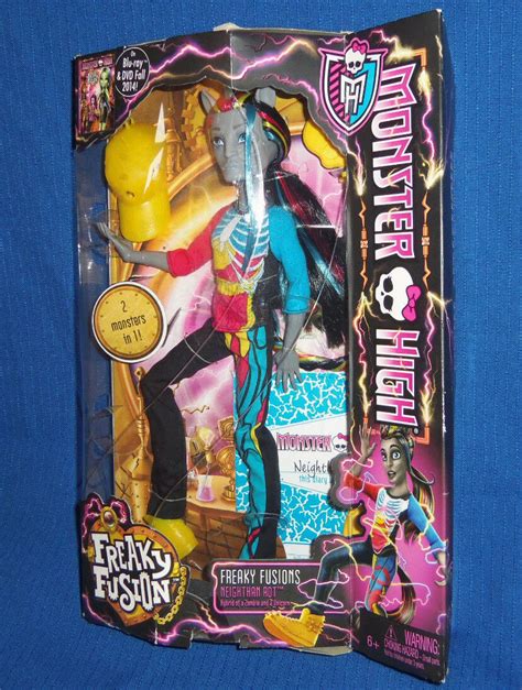 Mattel Monster High Freaky Fusion Neighthan Rot Doll New In Box Rare