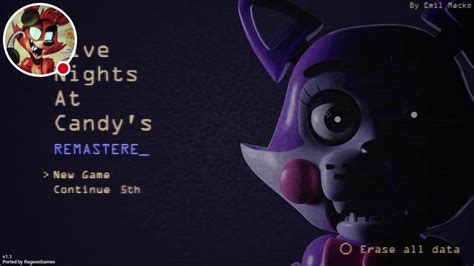 Five Nights At Candys Remastered Nights 4 5 Youtube