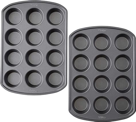 Wilton Perfect Results Premium Non Stick Bakeware 12 Cup Muffin Pan