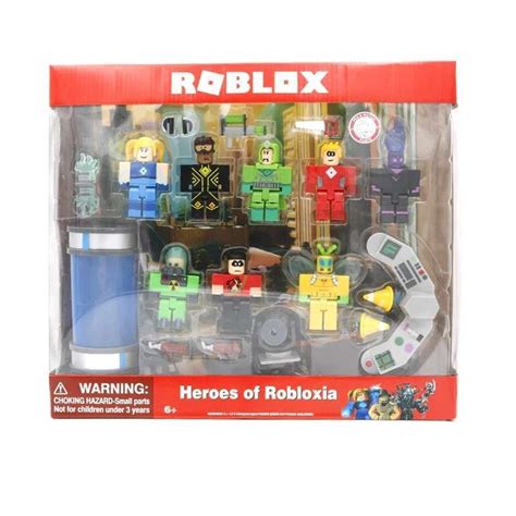 Promo Roblox Action Collection Heroes Of Robloxia Playset Diskon 17