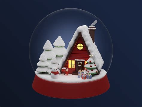 Snow Globe By Victoria On Dribbble