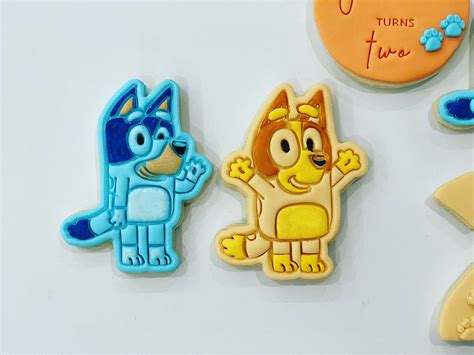 Bluey Cookies Personalised Sophias Cookie Creations