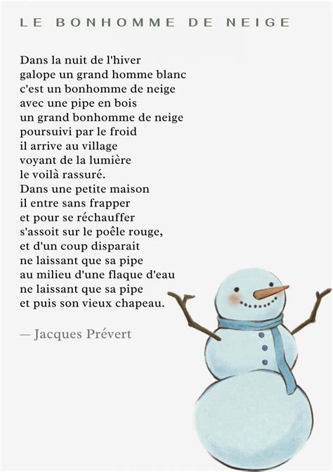 6 Poésies De Jacques Prévert à Télécharger Et Imprimer Gratuitement