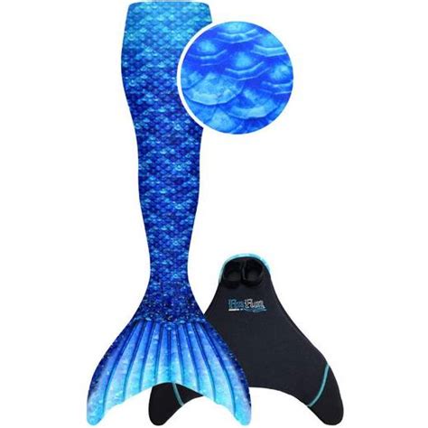 Fin Fun Adult Arctic Blue Mermaid Tail • Se Priser