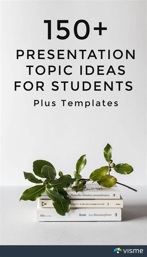 180 Presentation Topic Ideas For Students Plus Templates