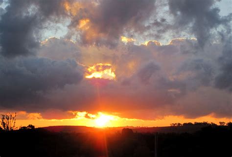 Late Autumn Sundown Free Stock Photo Public Domain Pictures