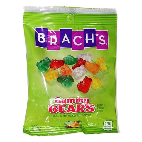 Brachs 1 Bag Gummy Bears Fruit Flavored Candy Made