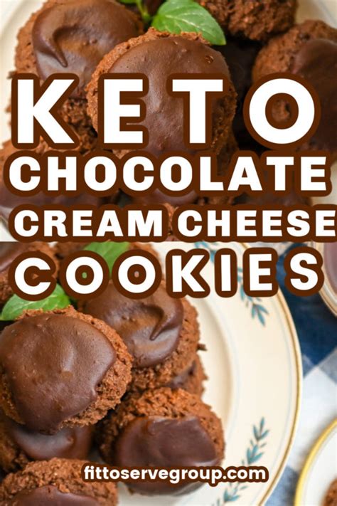Keto Cream Cheese Chocolate Cookies A Decadent Treat Fittoserve Group