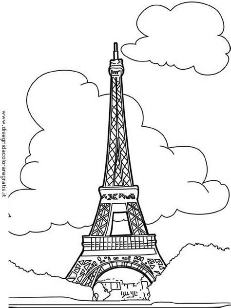 Torre Eiffel Disegno Da Colorare Disegni Da Colorare Pdmrea