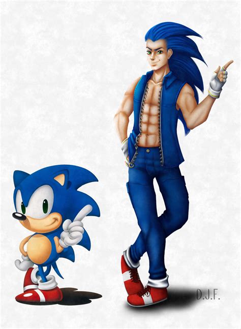Sonic The Hedgehog Characters As Humans