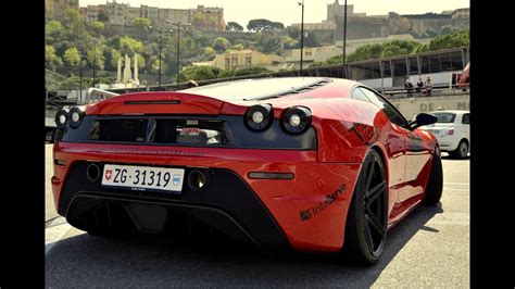 Luxery Custom Ferrari 430 Scuderia Capristo Exhaust Loud Sounds