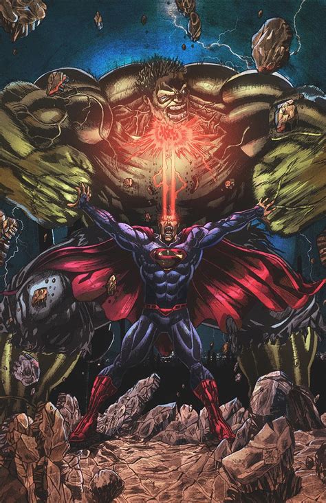 Hulk Smash Puny Kryptoniansuperman Vs Hulk Marvel Comics Hulk