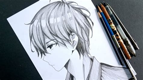 How to draw anime manga mouths side view animeoutline. How to DRAW anime boy in SIDE VIEW [Anime Drawing Tutorial ...
