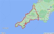Interactive Map Of Cornwall, England - Download Free County Map